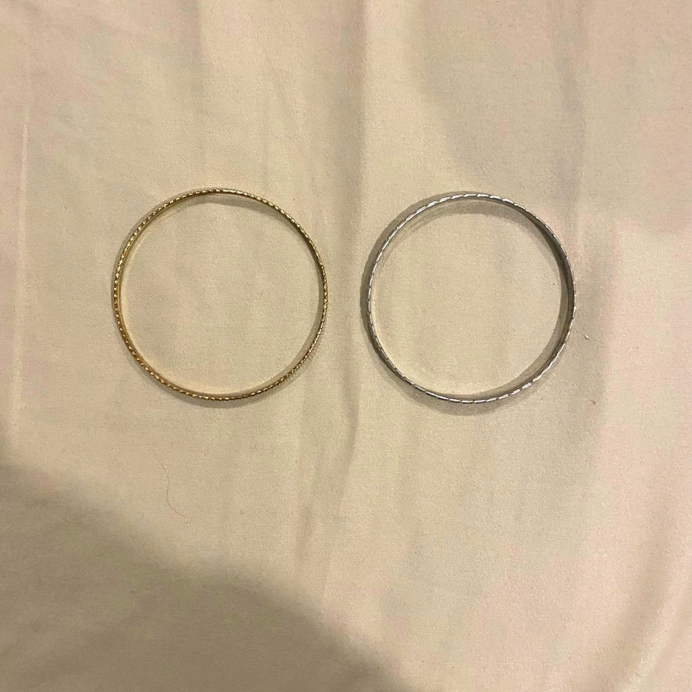 Gold & silver bangles!